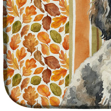 Load image into Gallery viewer, Toy Parti Poodle Heirloom Fall Dish Drying Mat