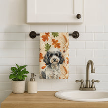 Load image into Gallery viewer, Toy Parti Poodle Heirloom Fall Kitchen Towel