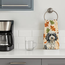 Load image into Gallery viewer, Toy Parti Poodle Heirloom Fall Kitchen Towel