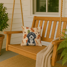 Load image into Gallery viewer, Portuguese Water Dog Heirloom Fall Throw Pillow