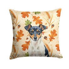 Load image into Gallery viewer, Tricolor Rat Terrier Heirloom Fall Throw Pillow