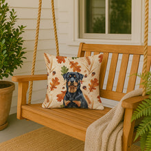 Load image into Gallery viewer, Rottweiler Heirloom Fall Throw Pillow
