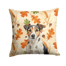 Load image into Gallery viewer, Tricolor Russell Terrier Heirloom Fall Throw Pillow
