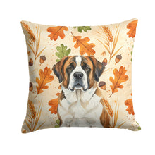 Load image into Gallery viewer, Brindle and White Saint Bernard Heirloom Fall Throw Pillow