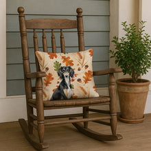 Load image into Gallery viewer, Black and Tan Saluki Heirloom Fall Throw Pillow