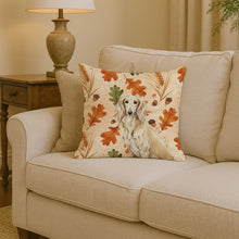 Load image into Gallery viewer, Cream Saluki Heirloom Fall Throw Pillow