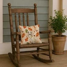 Load image into Gallery viewer, Cream Saluki Heirloom Fall Throw Pillow