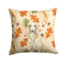 Load image into Gallery viewer, Cream Saluki Heirloom Fall Throw Pillow