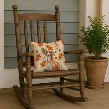 Load image into Gallery viewer, Red Saluki Heirloom Fall Throw Pillow