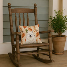 Load image into Gallery viewer, Cream Samoyed Heirloom Fall Throw Pillow