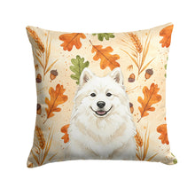 Load image into Gallery viewer, Cream Samoyed Heirloom Fall Throw Pillow
