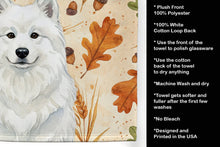 Load image into Gallery viewer, White Samoyed Heirloom Fall Kitchen Towel