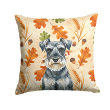 Load image into Gallery viewer, Schnauzer Heirloom Fall Throw Pillow