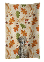 Load image into Gallery viewer, Brindle Scottish Deerhound Heirloom Fall Kitchen Towel