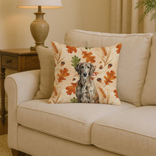 Load image into Gallery viewer, Brindle Scottish Deerhound Heirloom Fall Throw Pillow