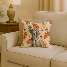 Load image into Gallery viewer, Brindle Scottish Deerhound Heirloom Fall Throw Pillow