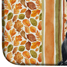 Load image into Gallery viewer, Scottish Terrier Heirloom Fall Dish Drying Mat