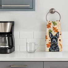 Load image into Gallery viewer, Scottish Terrier Heirloom Fall Kitchen Towel