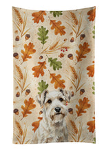 Load image into Gallery viewer, Sealyham Terrier Heirloom Fall Kitchen Towel