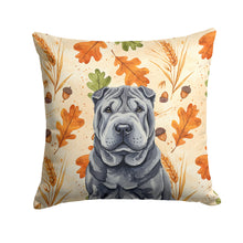 Load image into Gallery viewer, Black Shar Pei Heirloom Fall Throw Pillow