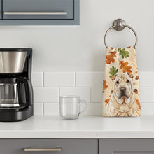 Load image into Gallery viewer, Shar Pei Heirloom Fall Kitchen Towel