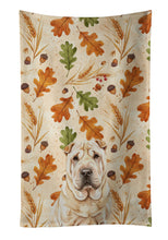 Load image into Gallery viewer, Shar Pei Heirloom Fall Kitchen Towel