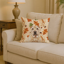 Load image into Gallery viewer, Shar Pei Heirloom Fall Throw Pillow
