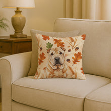 Load image into Gallery viewer, Red Shar Pei Heirloom Fall Throw Pillow