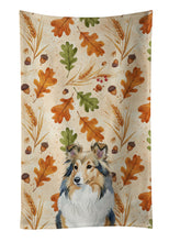 Load image into Gallery viewer, Sable Sheltie Heirloom Fall Kitchen Towel