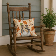 Load image into Gallery viewer, Sable Sheltie Heirloom Fall Throw Pillow