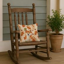 Load image into Gallery viewer, Red Shiba Inu Heirloom Fall Throw Pillow