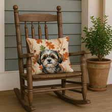 Load image into Gallery viewer, Brindle Shih Tzu Heirloom Fall Throw Pillow