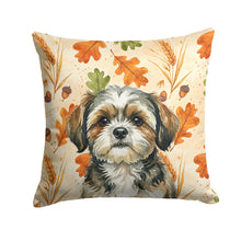 Load image into Gallery viewer, Brindle Shih Tzu Heirloom Fall Throw Pillow