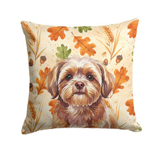 Load image into Gallery viewer, Liver Shih Tzu Heirloom Fall Throw Pillow