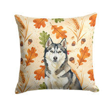 Load image into Gallery viewer, Agouti Siberian Husky Heirloom Fall Throw Pillow