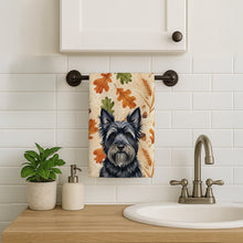 Load image into Gallery viewer, Black Skye Terrier Heirloom Fall Kitchen Towel