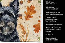 Load image into Gallery viewer, Black Skye Terrier Heirloom Fall Kitchen Towel