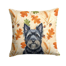 Load image into Gallery viewer, Black Skye Terrier Heirloom Fall Throw Pillow