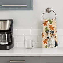 Load image into Gallery viewer, Smooth Fox Terrier Heirloom Fall Kitchen Towel