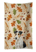 Load image into Gallery viewer, Smooth Fox Terrier Heirloom Fall Kitchen Towel