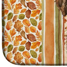 Load image into Gallery viewer, Spanish Water Dog Heirloom Fall Dish Drying Mat