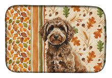 Load image into Gallery viewer, Spanish Water Dog Heirloom Fall Dish Drying Mat