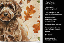 Load image into Gallery viewer, Spanish Water Dog Heirloom Fall Kitchen Towel