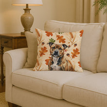 Load image into Gallery viewer, Brindle Staffordshire Bull Terrier Heirloom Fall Throw Pillow