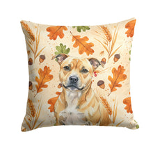 Load image into Gallery viewer, Fawn Staffordshire Bull Terrier Heirloom Fall Throw Pillow
