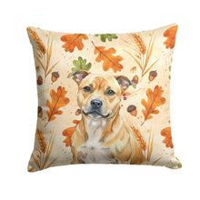 Load image into Gallery viewer, Fawn Staffordshire Bull Terrier Heirloom Fall Throw Pillow