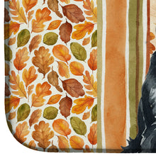 Load image into Gallery viewer, Standard Schnauzer Heirloom Fall Dish Drying Mat