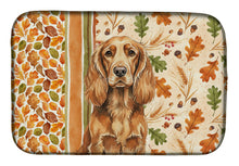 Load image into Gallery viewer, Sussex Spaniel Heirloom Fall Dish Drying Mat