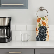 Load image into Gallery viewer, Black Tibetan Mastiff Heirloom Fall Kitchen Towel