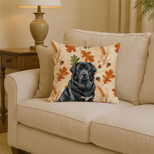 Load image into Gallery viewer, Black Tibetan Mastiff Heirloom Fall Throw Pillow